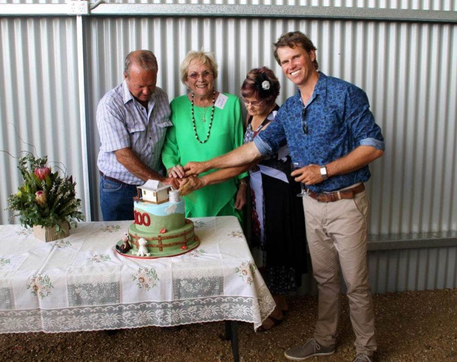 Drew, Mary, Lois, and Kym Westcott